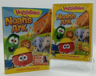 VeggieTales Noah's Ark Movie Wayne Brady 7 New Songs DVD 2015 New Sealed