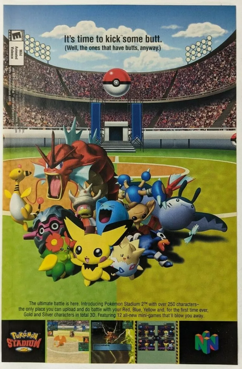 Pokémon Trading Card Game and Pokémon Stadium 2 Arrive on Nintendo