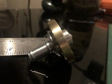 Top o   the Line Brass Ringed Top 4minute Spin Fidget Toy Stress Relief Gift