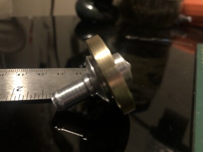 Top o   the Line Brass Ringed Top 4minute Spin Fidget Toy Stress Relief Gift
