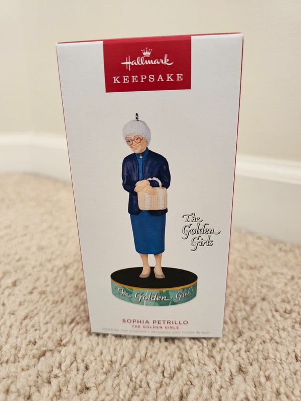 Brand New 2022 Hallmark Keepsake Sophia Petrillo The Golden Girls Christmas orna