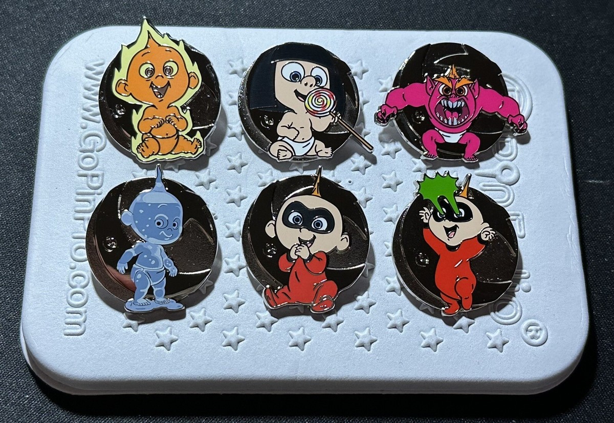 Disney 2024 Disneyland Hidden Disney (COMPLETE JACK JACK PIN