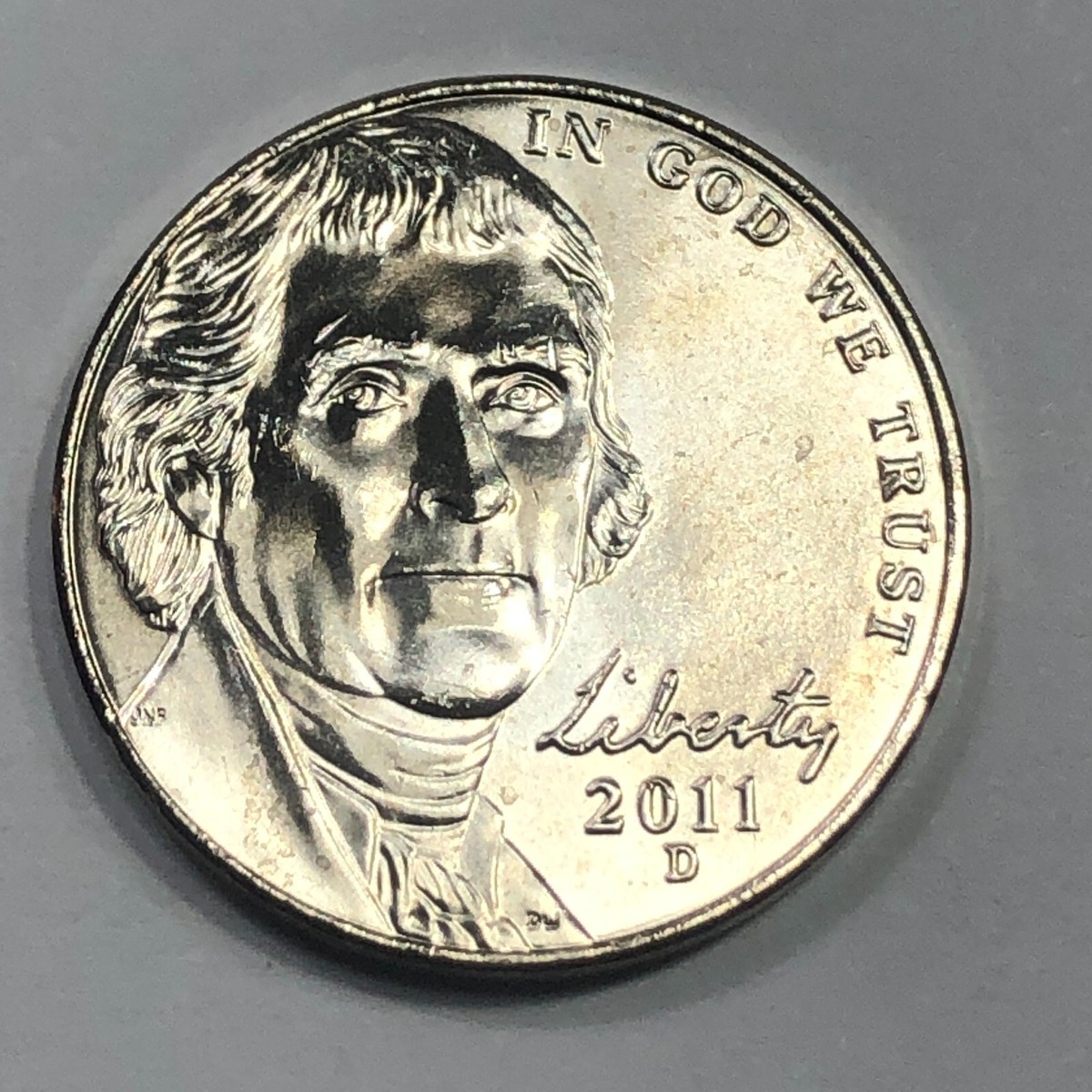 2011- D Jefferson Five Cent Coin - Uncirculated | eBay