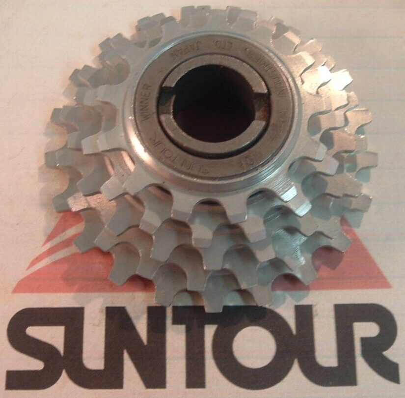 SunTour Alloy Winner 13T-21T 5-Spd Road Freewheel NEW/NOS Vintage
