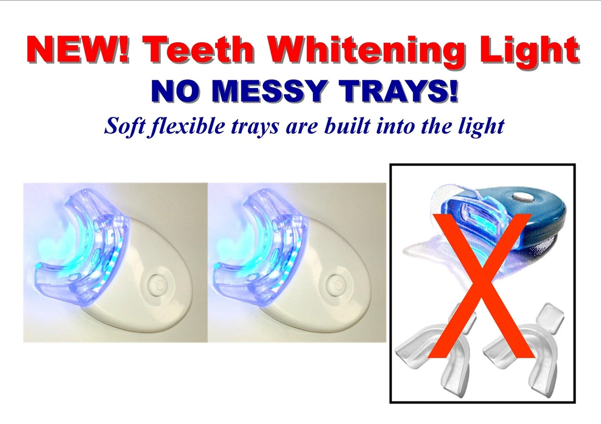 TWO NEW LED BLUE LIGHTS ACCELERATOR WHITE LIGHT @NO MESSY TRAYS