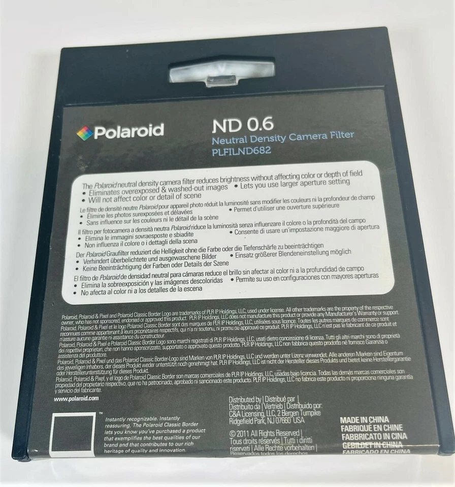 Polaroid Optics 82mm ND 0.6 Neutral Density Filter - Image 3 of 3