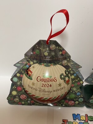 2set TOKYO Disney Resort Christmas 2024 Ornament Mickey