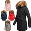 Produktbild von Marikoo Yuikoo Lange Damen Winterjacke Dark Olive-Größe XL - Gr