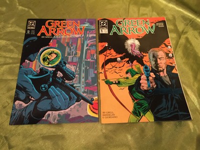 DC Comics - GREEN ARROW #13 & #15 - 1988/89 - Mature Readers - NEAR MINT