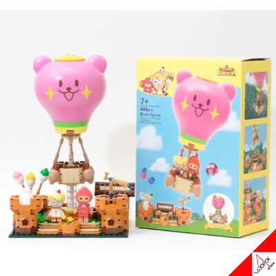 Cookie Run Kingdom BEAR JELLY HOT AIR BALLOON Official Brick Collection Limited