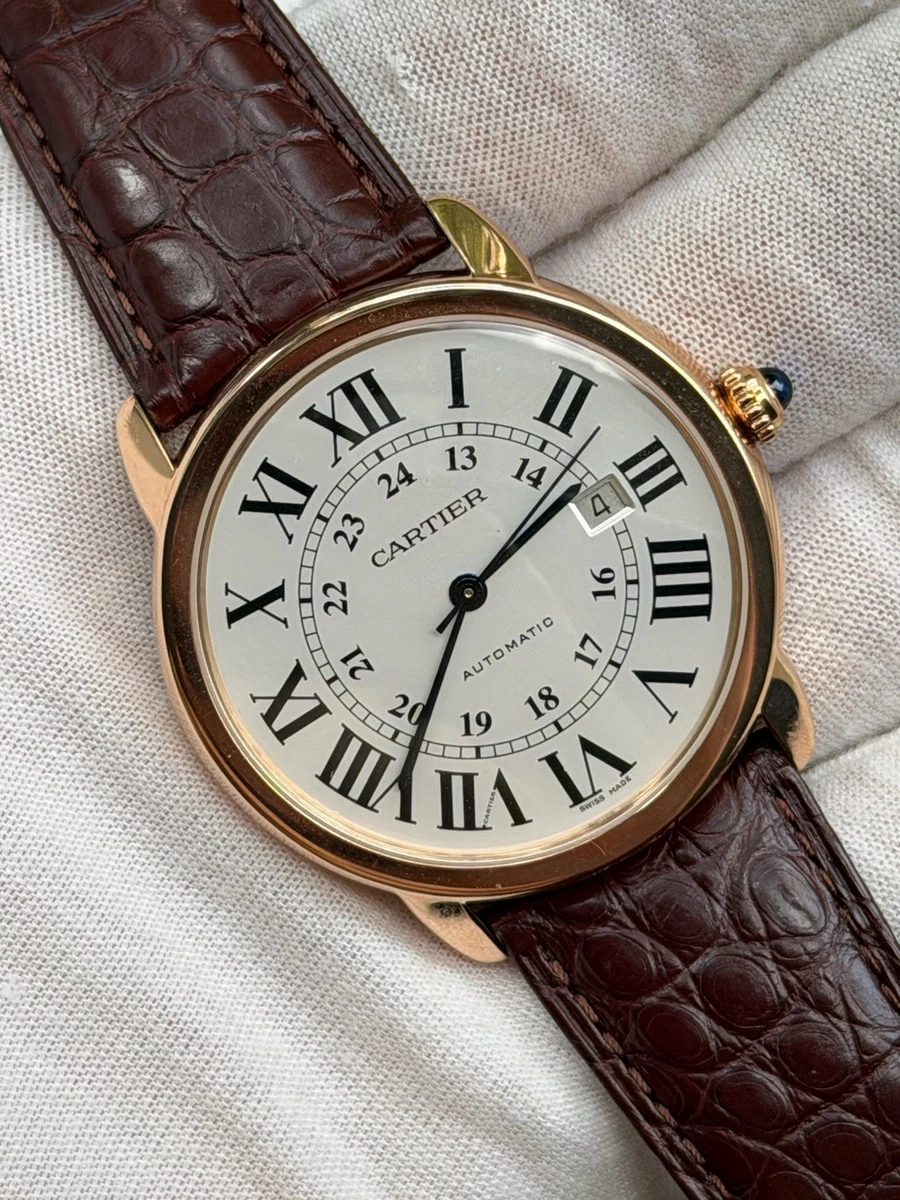 Cartier Ronde de Cartier - 40 mm, Rose Gold for sale | eBay
