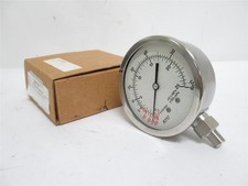 233426 New In Box; Hansen GA1-S Pressure/Temp Gauge; SS; 300PSI/60Deg Celsius