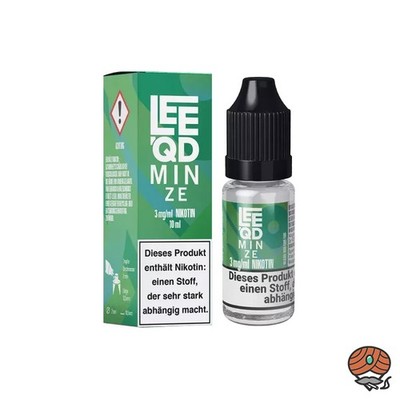 LEEQD Minze 3mg/ml Nikotin, Liquid 10ml
