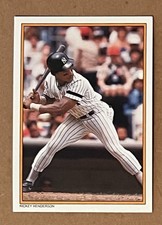 1987 Topps Glossy All-Star Collector's Edition #21 Rickey Henderson