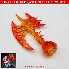 ABS Casting Energon Universe Flame Axe Weapon Upgrade Kit For SS86 OP Prime