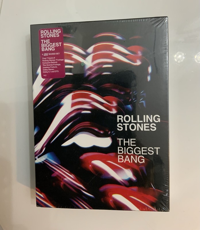 Rolling Stones The Biggest Bang 4 DVD Set