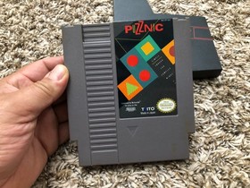 Puzznic (Nintendo NES Entertainment System, 1990) cartuccia con custodia testata Deia