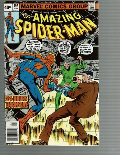 Amazing Spider-Man 192 Spidey JJJ handcuffed to a bomb VF