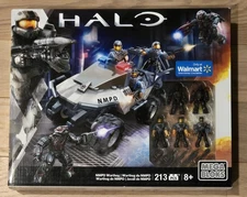 Halo Mega Construx NMPD Warthog Exclusive NIB