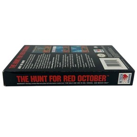 The Hunt for Red October completo en caja nintendo nes connery pel&iacute;cula de f&aacute;brica COMO NUEVO