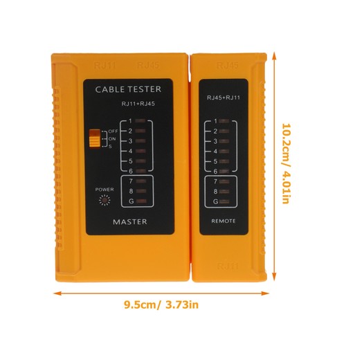 RJ45 Cable Tester Network Cable Tester Ethernet Wire Test Tool Cable Tracer Tool - 第 11/12 張圖片