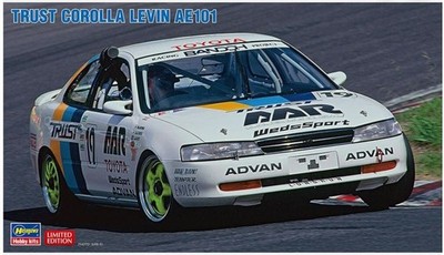 Hasegawa 1:24 - 20463 Trust Corolla Levin AE101 Auto Bausatz