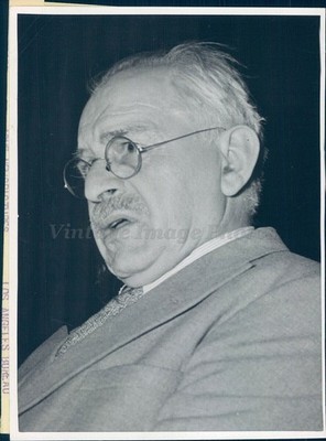 1941 Edward Steutz Publisher German Language Newspaper CA State Photo