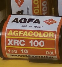 7 Rolls - Agfa 35Mm/135 Print Film Color XRC 100 35 Mm 10 Exposure DX - Expired