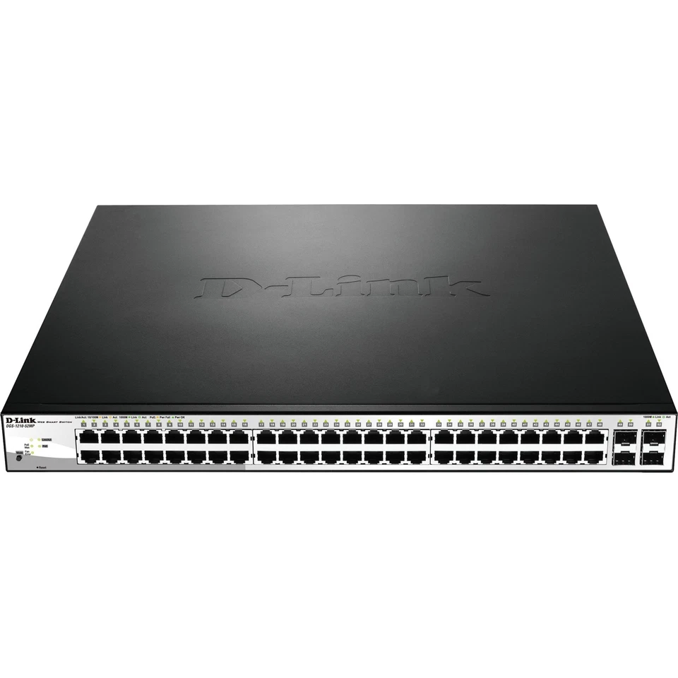 D-link Dgs-1210-52mp Ethernet Switch - 52 Ports - Manageable - 48 X Poe - 4 X - Image 2 of 2