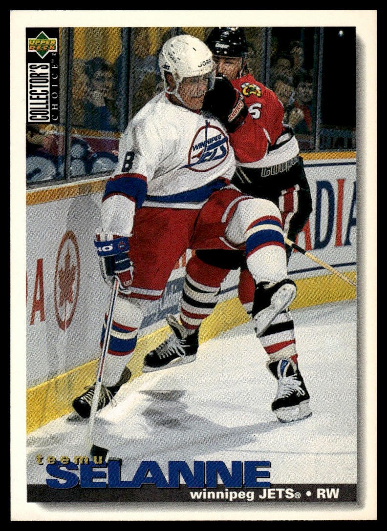 1995-96 Collector's Choice #244 Teemu Selanne