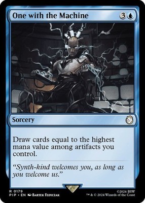 One with the Machine Foil 179 PIP NM R
