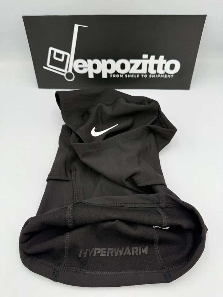 Máscara de esqui Nike Pro Therma-Fit com capuz hiperquente preta - Imagem 3 de 3
