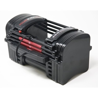 POWERBLOCK ADJUSTABLE SINGLE DUMBBELL - BLACK - Scratch & Dent