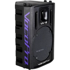 VocoPro VX-12 500W 12" Karaoke Vocal Powered Speaker 12 in. Black