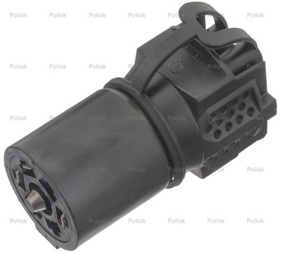 Pollak 7WB-178PFV Trailer Wiring Connector Adapter 7 Blade To 4/ 5 Flat End Type