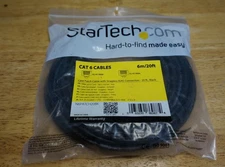 StarTech CAT 6 Patch Cable With Snagless RJ-45 Male Connections - 6M / 20FT