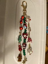 Christmas Bag Charm w/ Lobster Clasp