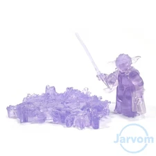 Star Wars 3.75" ROTS Revenge of the Sith Holograpic TRU Yoda Jedi Complete