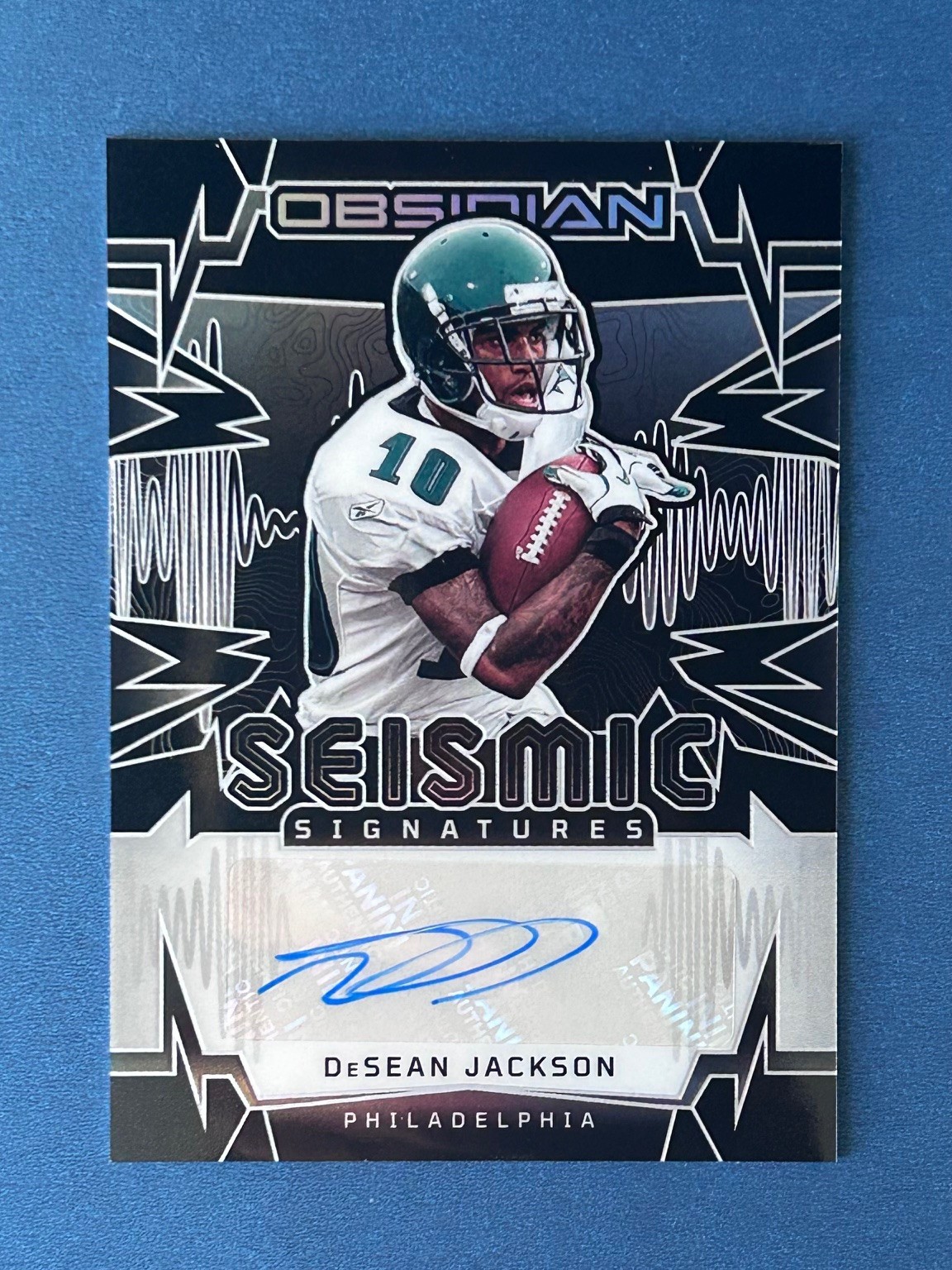 2026 Panini Obsidian  DeSean Jackson AUTO Seismic Signatures - Eagles