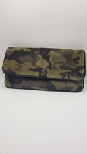 NWT Steve Madden BALLDAY Leather CAMO Crossbdy Clutch Handbag Chain Strap W/Flaw