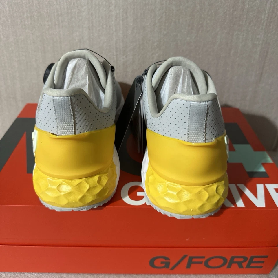 G/Fore MG4 G/Drive Mens Golf Shoes Size 10.5 Double G/Drive Closure BOA Yellow - Image 4 of 4