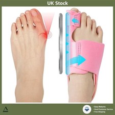 Bunion Corrector Splint & Toe Straightener Set for Day Night Relief, 4-Piece