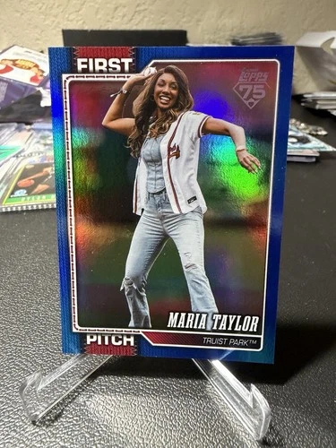 2026 Topps Series 2 Maria Taylor Blue Foil (RAW)