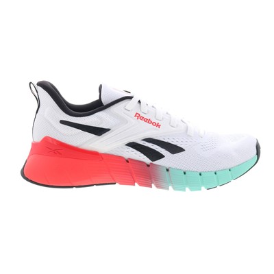 Reebok Nano Gym Mens White Mesh Lace Up Athletic Cross Training Shoes