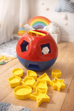 Tupperware Shape O Toy Kids Baby Toddler Development Sorting Ball Complete set