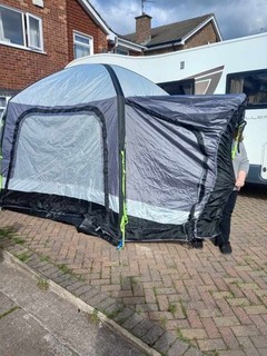 KAMPA DOMETIC CROSS AIR INFLATABLE DRIVE AWAY AWNING CAMPERVAN VW VAN CONVERSION