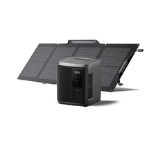 Solar Generator DELTA 3 1000 Air with 110W Solar Panel, 960Wh Lifepo4 LFP Batt
