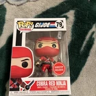 2021 Funko Pop G.I. Joe #79 Cobra Red Ninja Gamestop Exclusive Vinyl Figure NEW