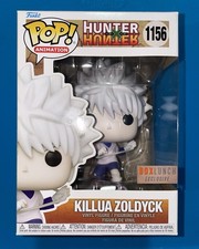 Figura Funko Pop Hunter X Hunter Exclusiva de BoxLunch KILLUA ZOLDYCK #1135 SIN USAR, EN CAJA