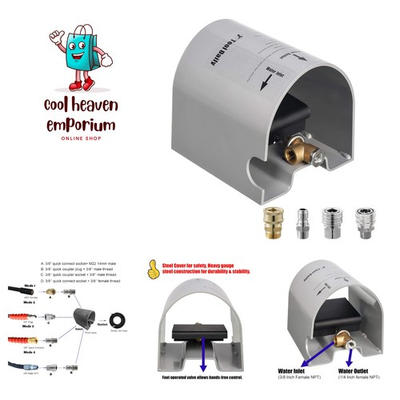 #ad Pressure Washer Foot Valve for Sewer Jetter Kit as Power Washer Ball Valve ... $97.99